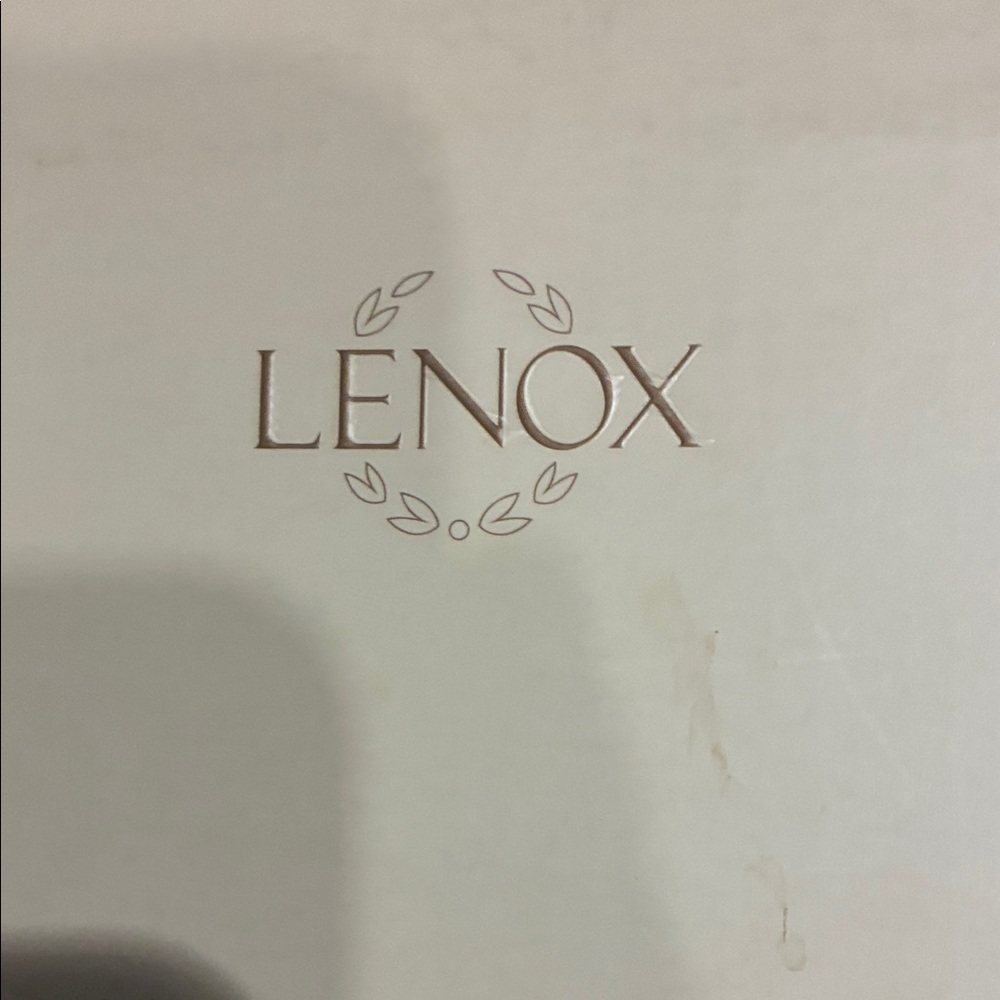Lenox Cream Decorative Box